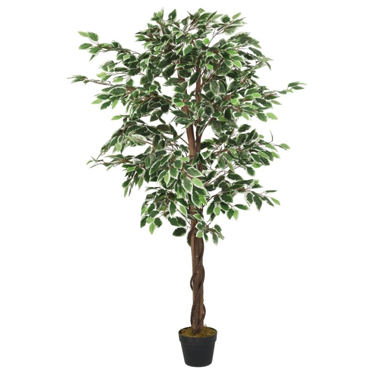 Arbore ficus artificial 378 de frunze 80 cm verde