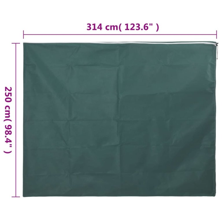 Protecție de fleece plante cu fermoar 10 buc 70 g/m² 3,14x2,5 m