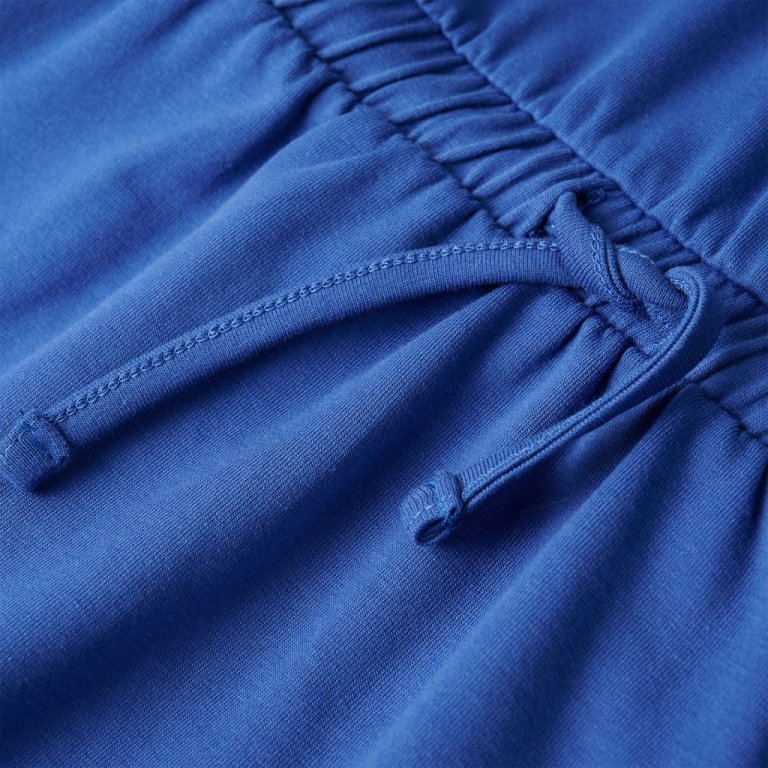 Rochie pentru copii cu șnur, albastru cobalt, 116