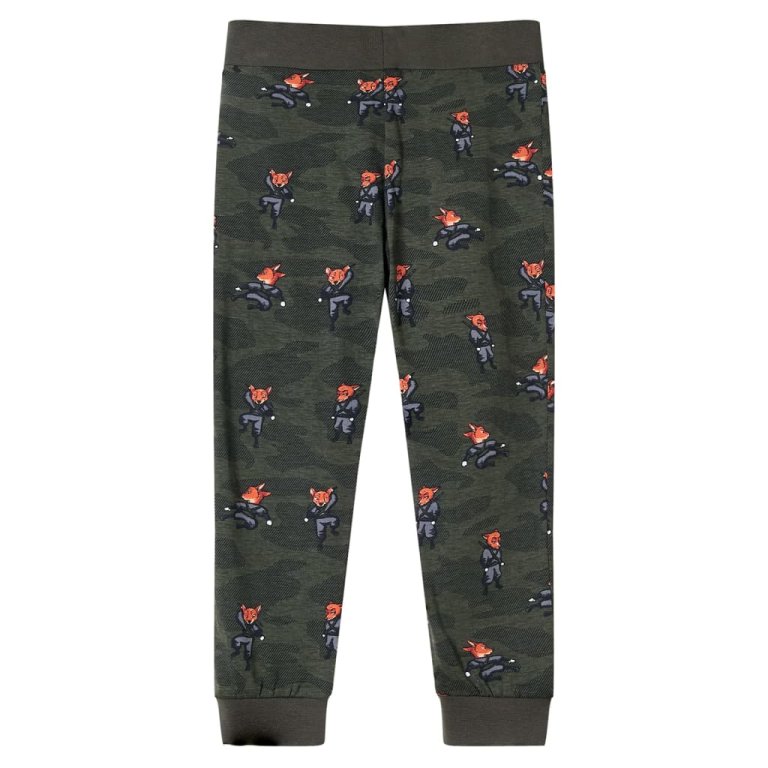 Pijamale pentru copii cu mâneci lungi ninja kaki 104