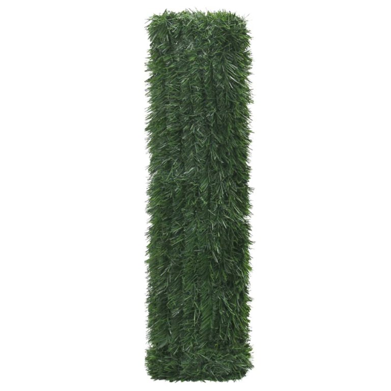 Gard cu iarbă artificială, verde, 1x10 m