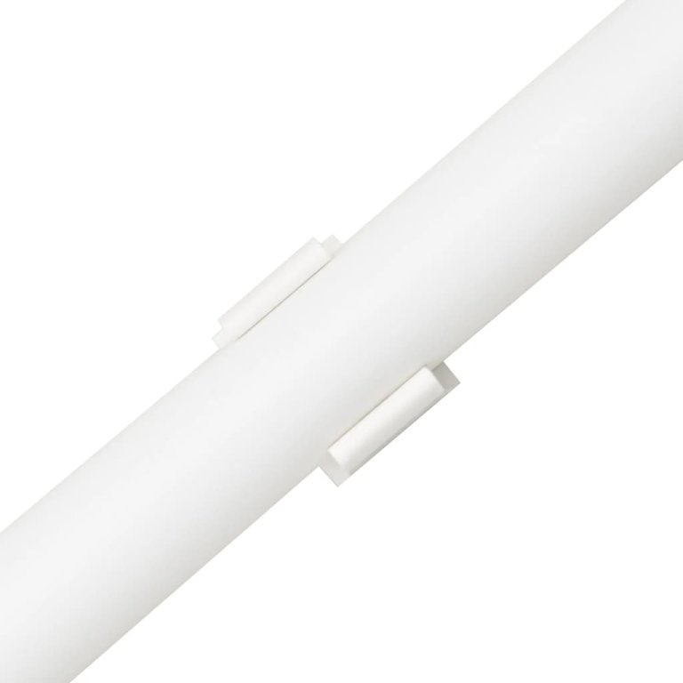 Șine de cabluri cu cleme, Ø16 mm, 30 m, PVC