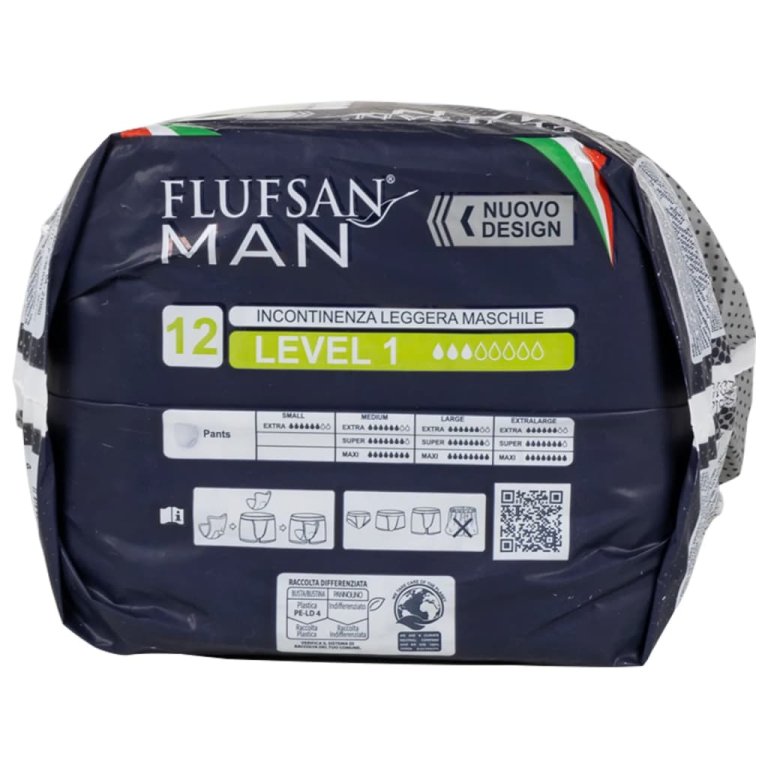 Flufsan Men Protecții absorbante, nivel 1, 96 buc.