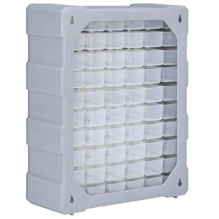 Organizator cu 60 de sertare, 38 x 16 x 47,5 cm