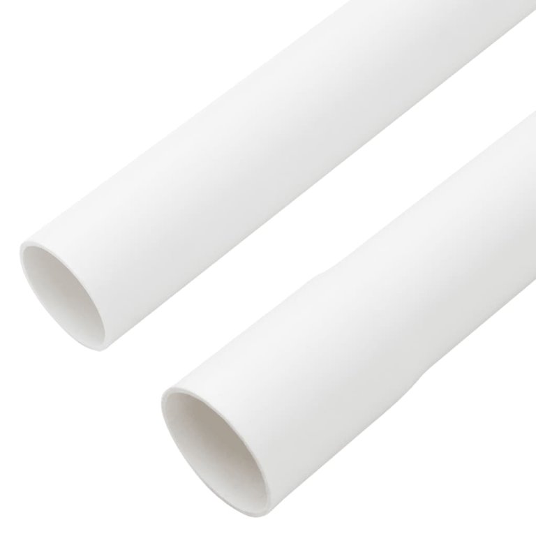 Șine de cabluri cu cleme, Ø30 mm, 10 m, PVC