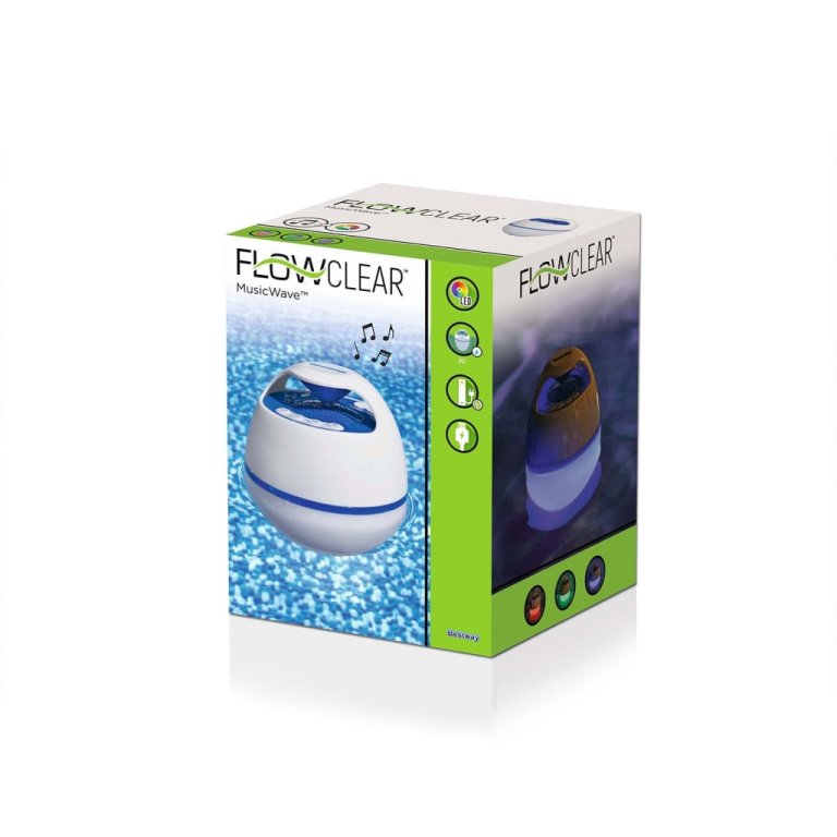 Bestway Difuzor plutitor cu LED, Bluetooth