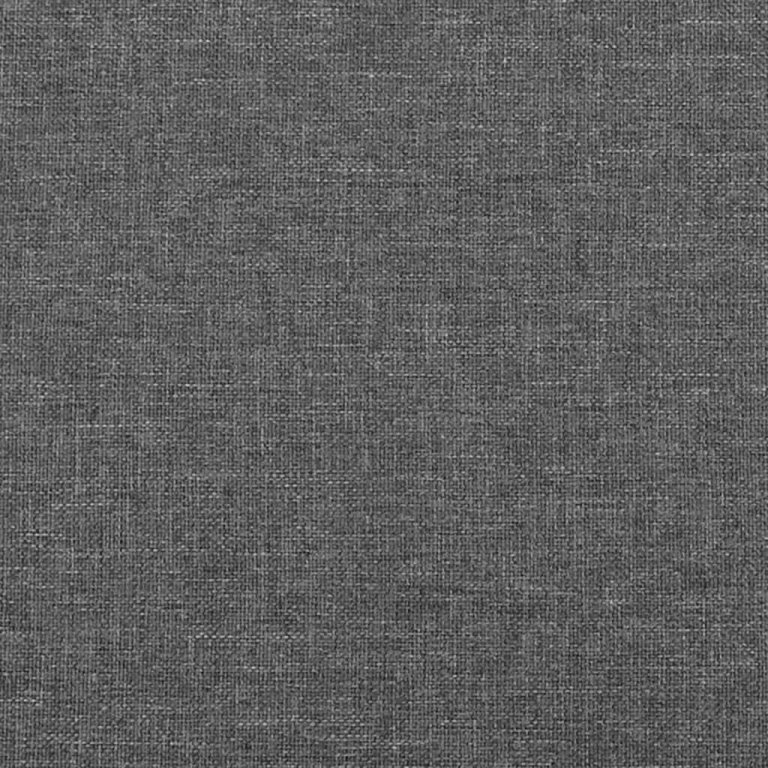 Tăblie de pat cu aripioare gri închis 93x23x78/88 cm textil