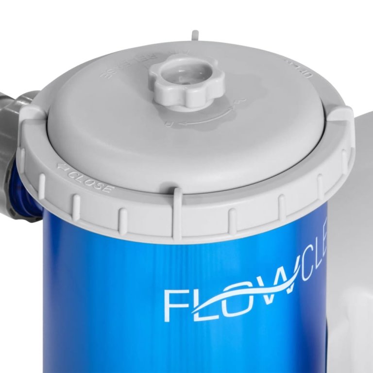 Bestway Pompă cu filtru cartuș Flowclear, transparent