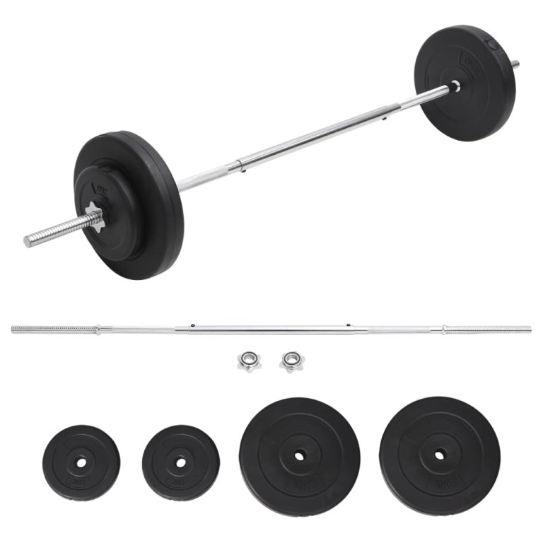 Set de haltere cu discuri, 30 kg