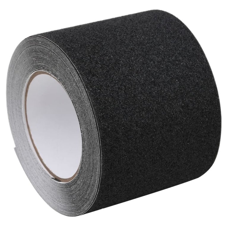 Bandă anti-alunecare, negru, 0,1x10 m, PVC