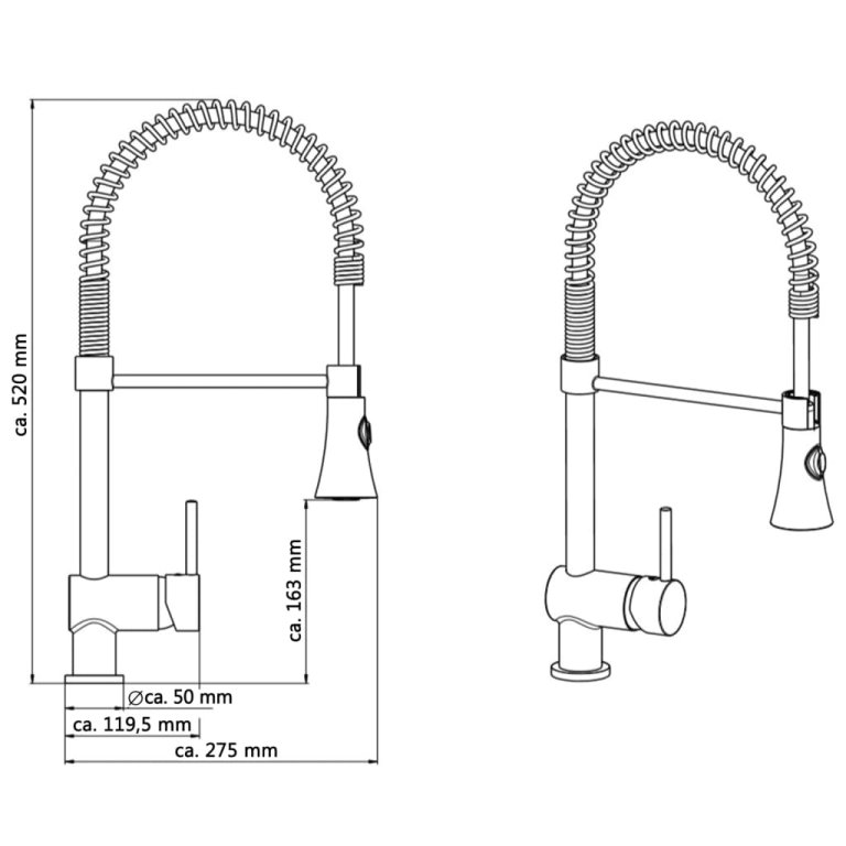 SCHÜTTE Baterie mixer de chiuvetă 