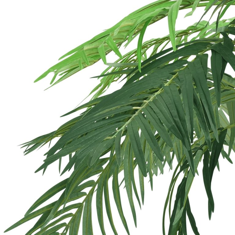 Plantă artificială palmier phoenix cu ghiveci, verde, 305 cm