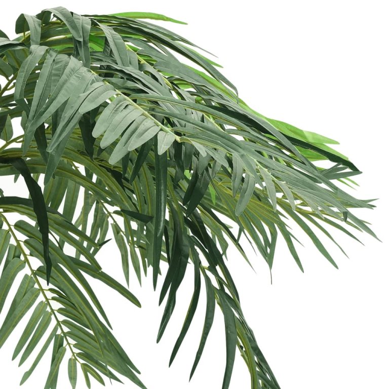 Plantă artificială palmier phoenix cu ghiveci, verde, 305 cm