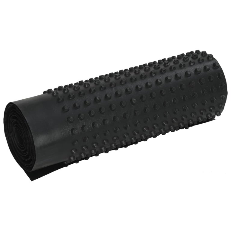 Membrană de drenaj cu crampoane, 0,5 x 20 m, HDPE, 400 g/m²