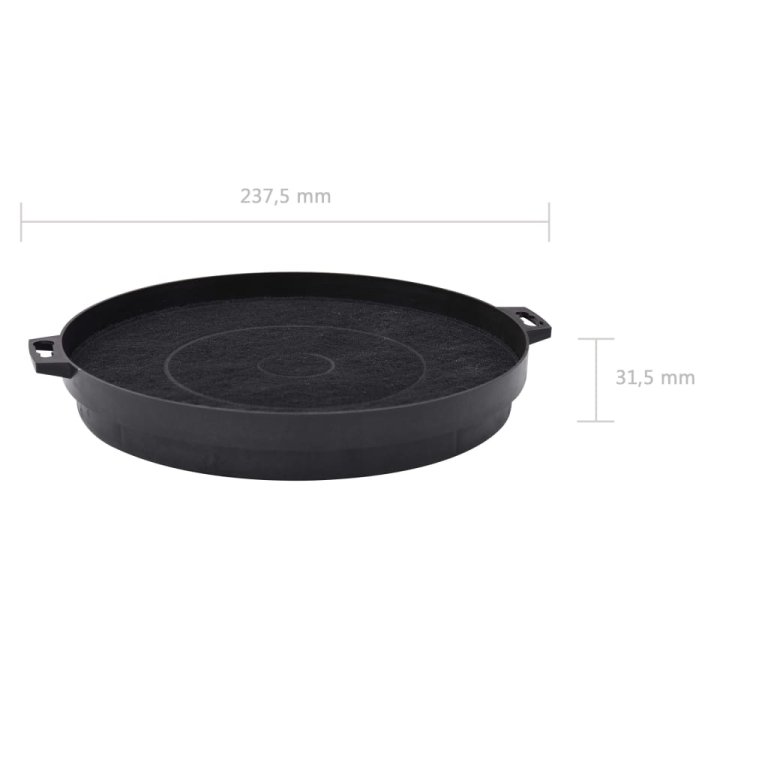 Filtre cu cărbune pentru hotă de bucătărie, 2 buc., 210 mm