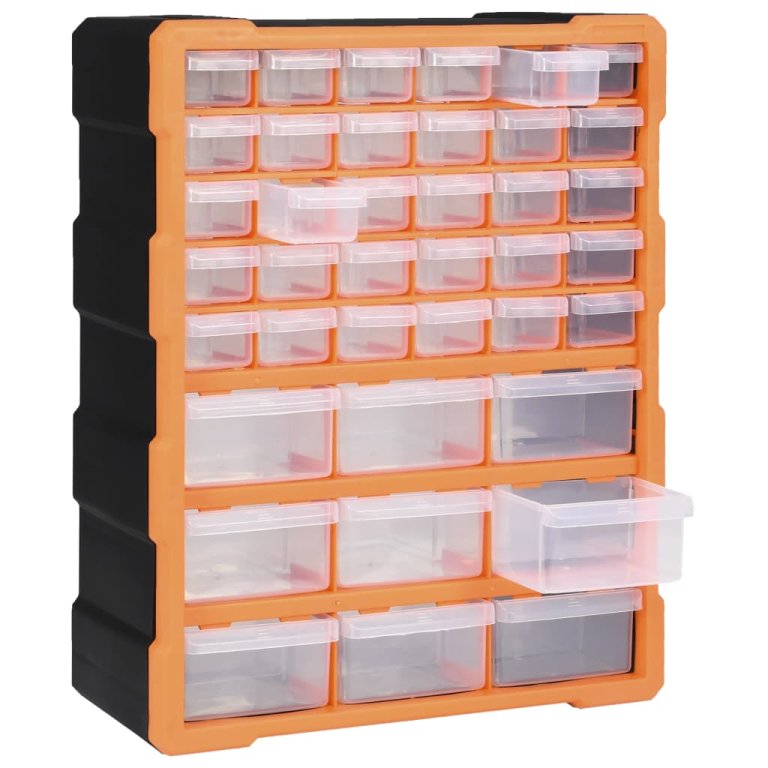 Organizator cu 39 de sertare, 38 x 16 x 47 cm