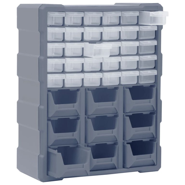 Organizator cu 39 de sertare, 38x16x47 cm