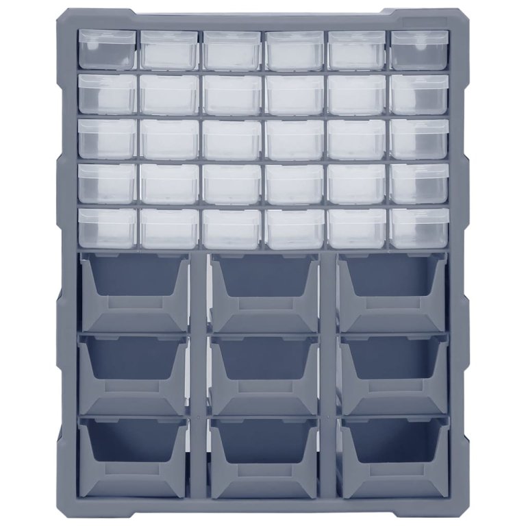 Organizator cu 39 de sertare, 38x16x47 cm