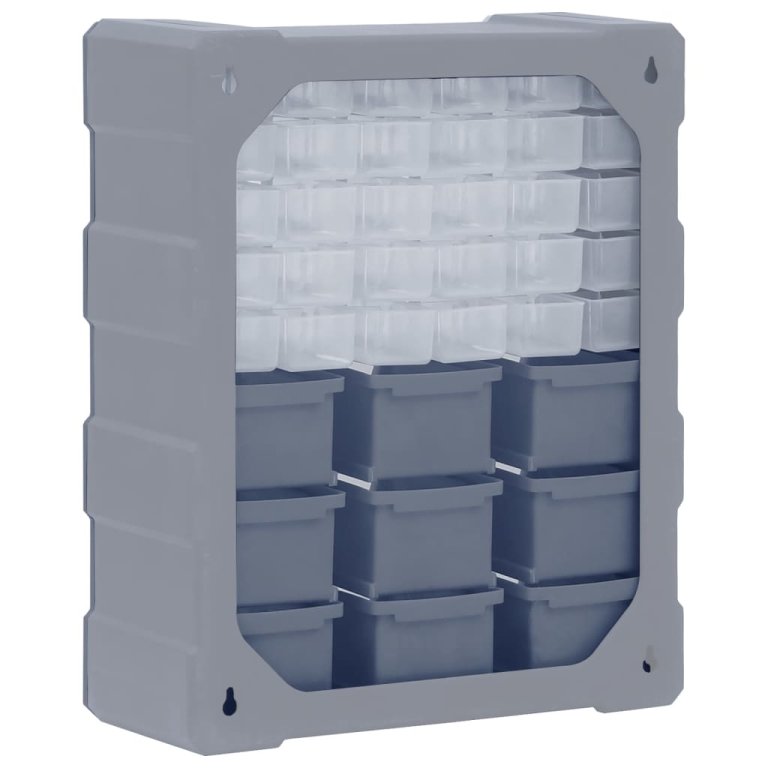 Organizator cu 39 de sertare, 38x16x47 cm