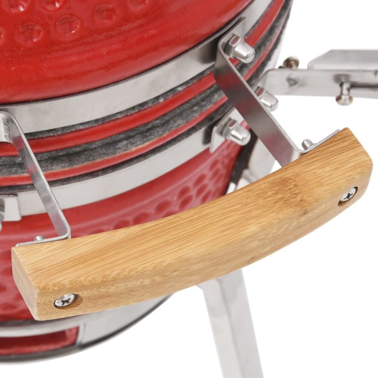 Grătar cu afumătoare Kamado, 76 cm, ceramică