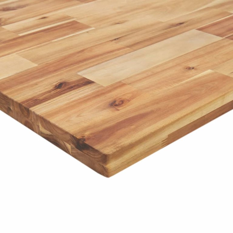 Banc lucru 80x60x(73-99,5) cm lemn masiv acacia dreptunghiular