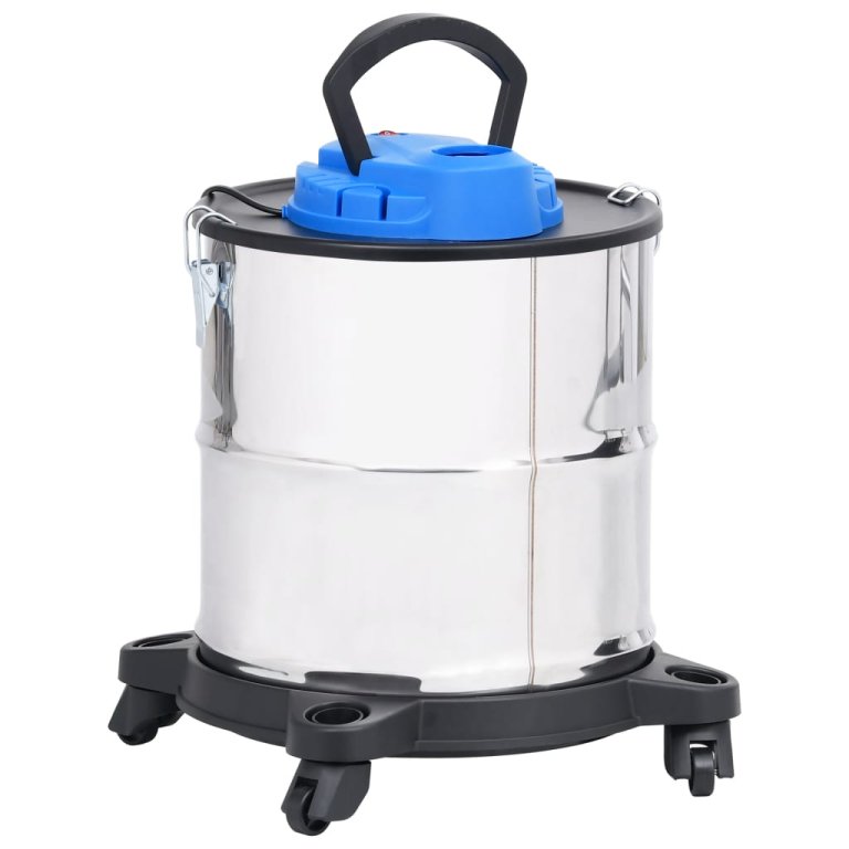 Aspirator de cenușă filtru HEPA, 1200 W, 20 L, oțel inoxidabil