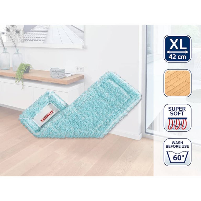 Leifheit Cap de mop „Profi Extra Soft”, albastru 55116