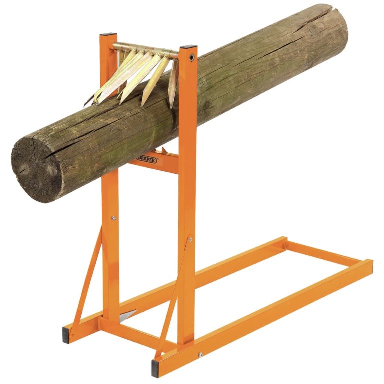 Draper Tools Suport de bușteni, portocaliu, 150 kg