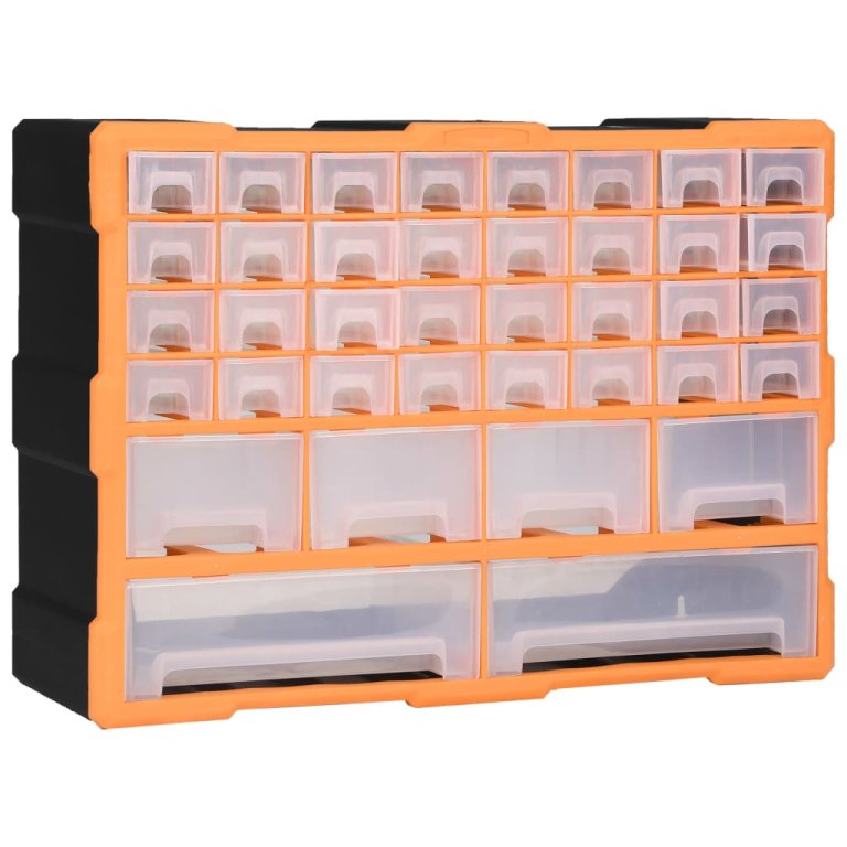 Organizator cu 38 de sertare, 52 x 16 x 37,5 cm