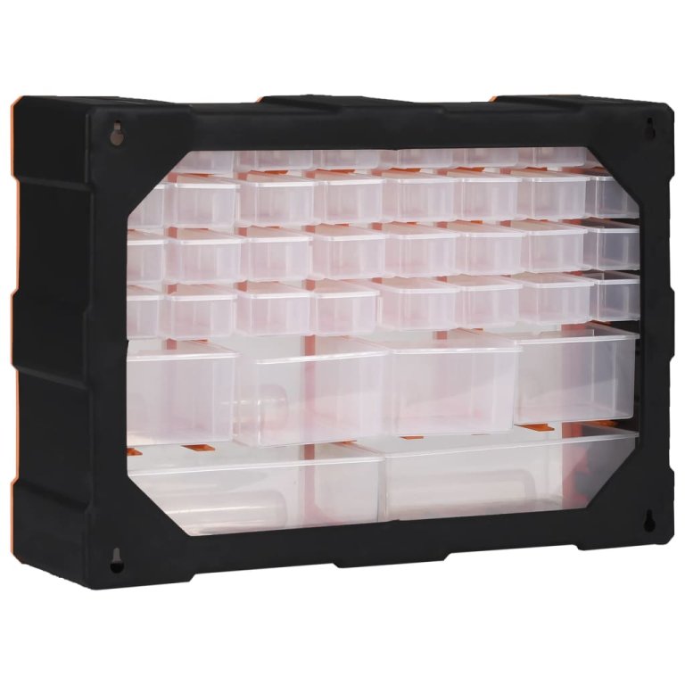 Organizator cu 38 de sertare, 52 x 16 x 37,5 cm