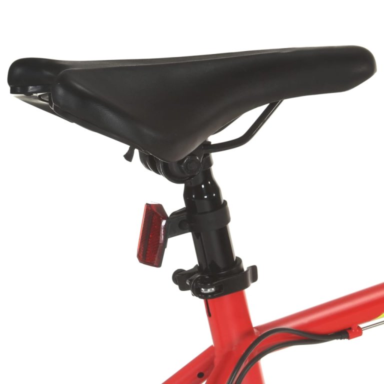 Bicicletă montană cu 21 viteze, roată 27,5 inci, roșu, 42 cm