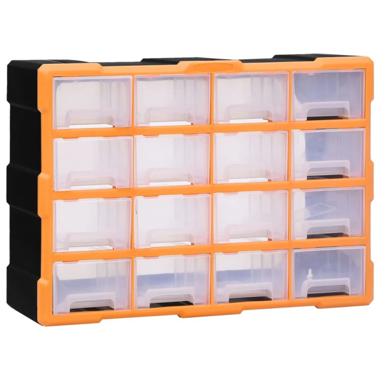 Organizator cu 16 sertare medii, 52x16x37 cm