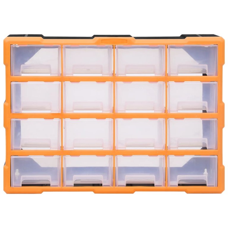 Organizator cu 16 sertare medii, 52x16x37 cm