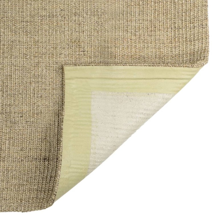 Covor din sisal natural, verde, 80x250 cm