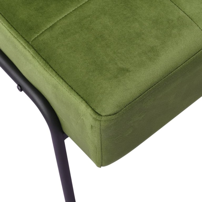 Scaun de relaxare, 65x79x87 cm, verde deschis, catifea