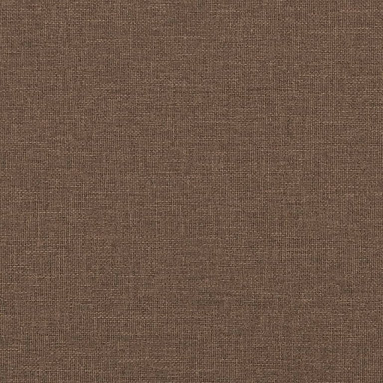 Canapea cu 2 locuri, maro, 120 cm, material textil