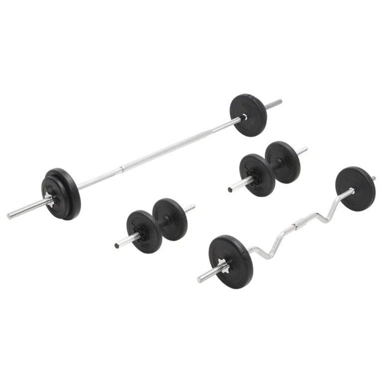 Set de haltere și gantere, 30 kg