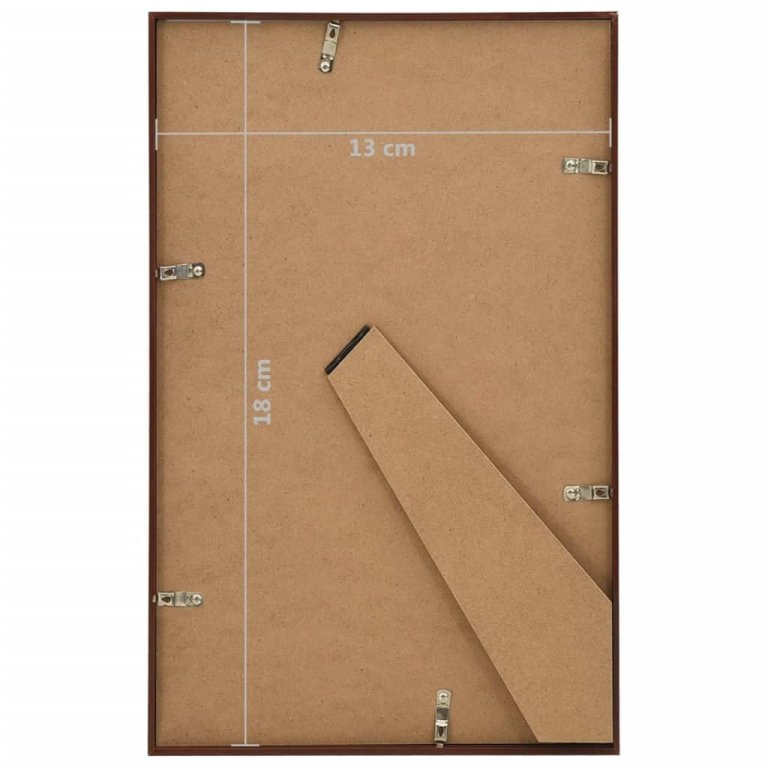 Rame foto colaj pentru masă 3 buc. bronz 13x18 cm MDF