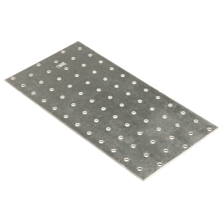 Plăci perforate, 20 buc., 2 mm, 240x120 mm, oțel galvanizat