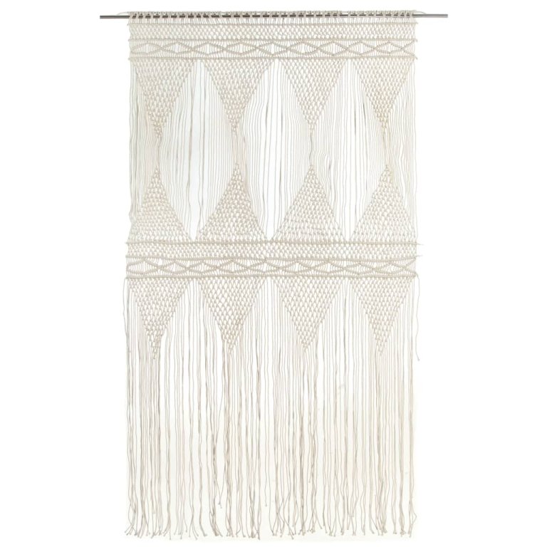 Perdea macrame, 140 x 240 cm, bumbac