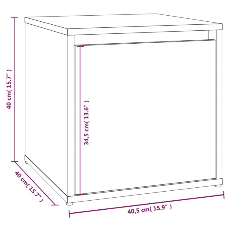 Set de mobilier pentru hol, gri sonoma, lemn prelucrat