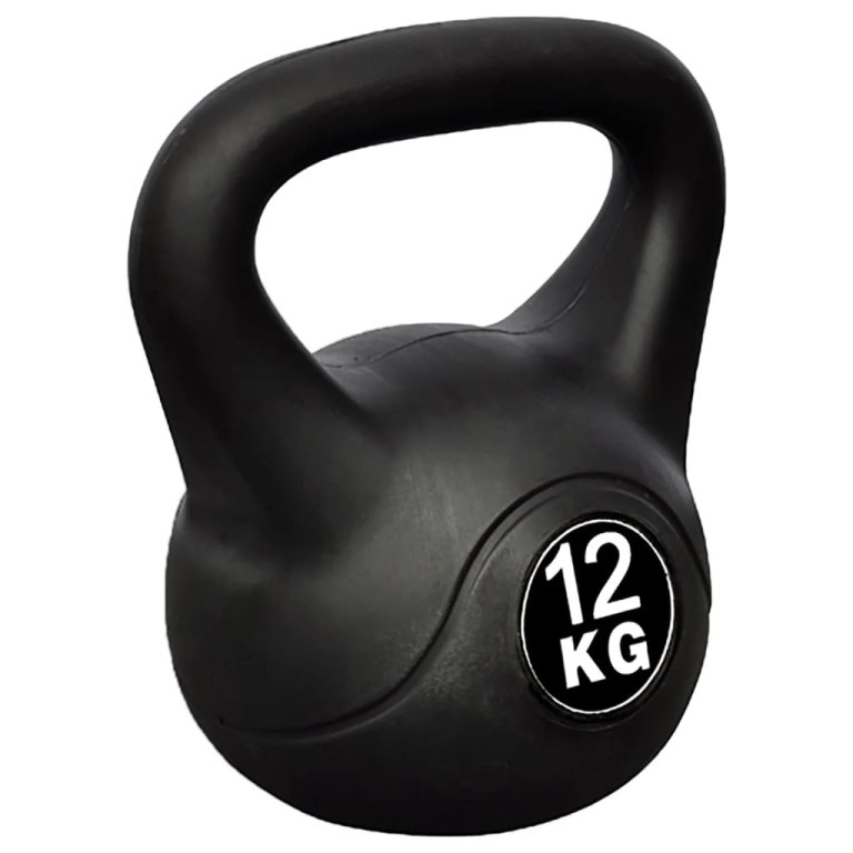 Greutate tip bilă cu mâner Kettlebell, 12 kg