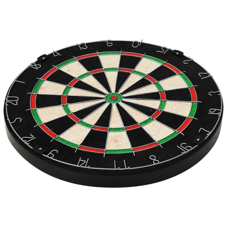 Placă de darts profesională cu 6 săgeți, sisal