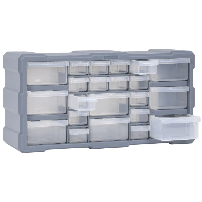 Organizator cu 22 de sertare, 49 x 16 x 25,5 cm