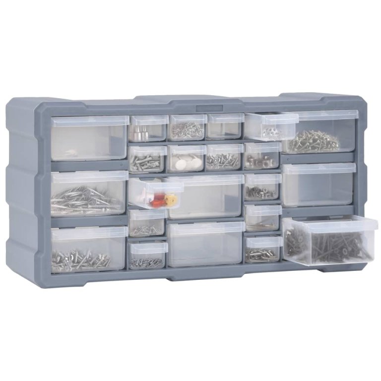 Organizator cu 22 de sertare, 49 x 16 x 25,5 cm