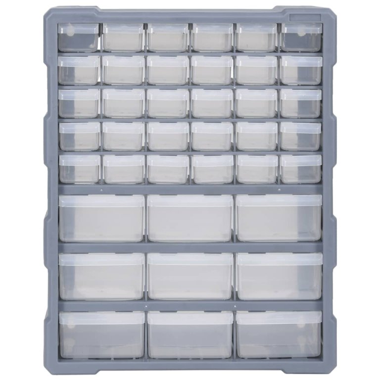 Organizator cu 39 de sertare, 38 x 16 x 47 cm