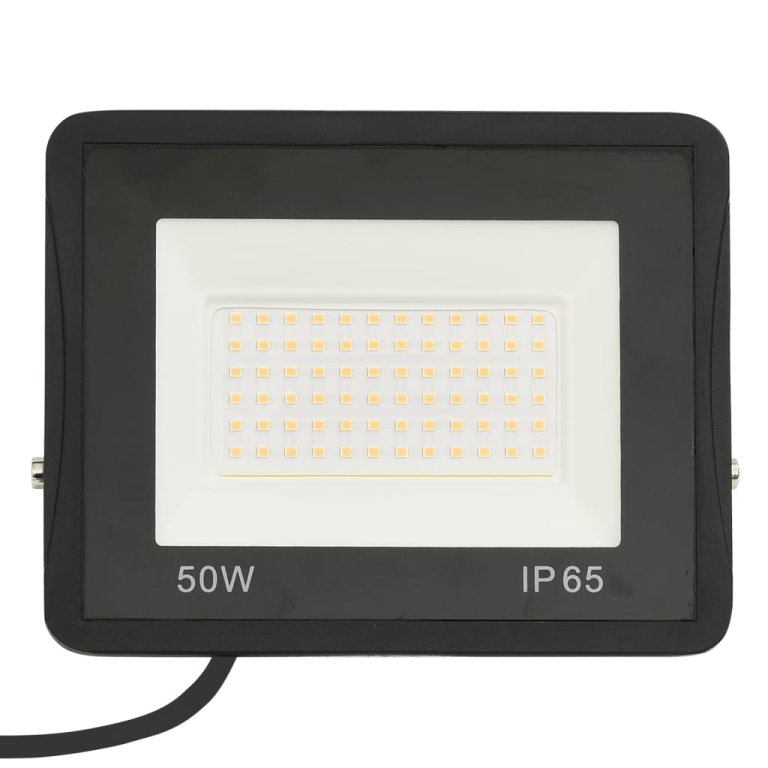 Proiector cu LED, 50 W, alb cald