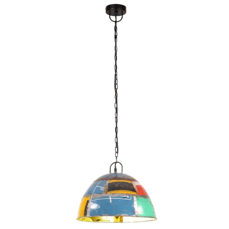 Lustră industrială vintage, 25 W, multicolor, 41cm, rotund, E27