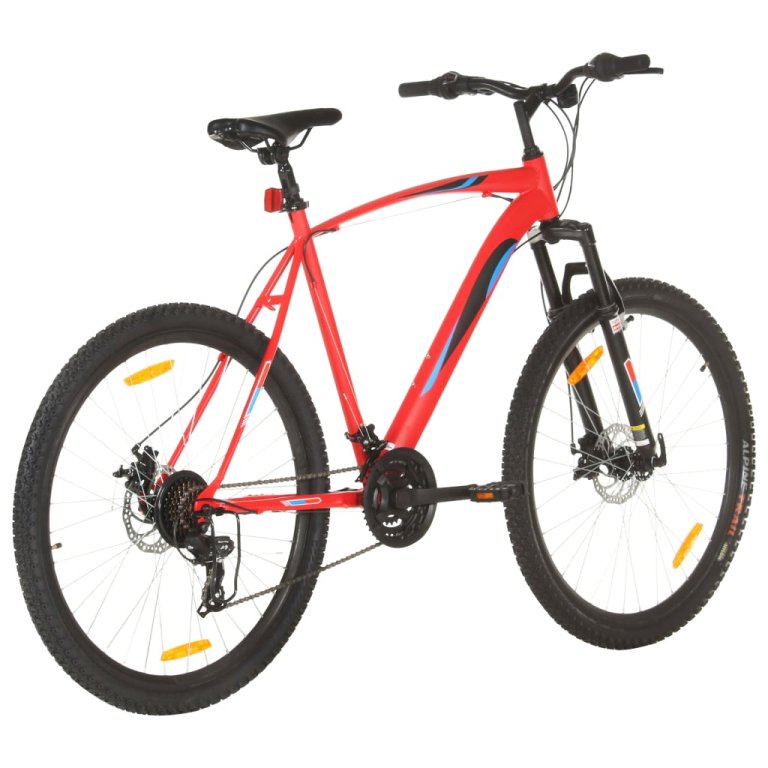 Bicicletă montană, 21 viteze, roată 29 inci, cadru 53 cm, roșu