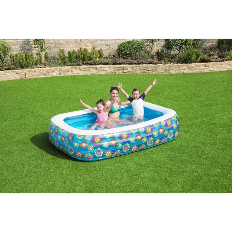 Bestway Piscină gonflabilă pentru copii, albastru, 229x152x56 cm